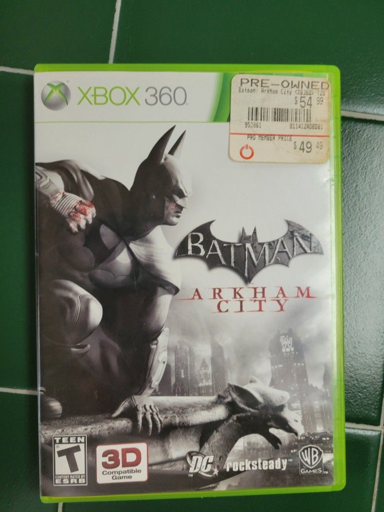Batman Arkham City Xbox 360 Video Game