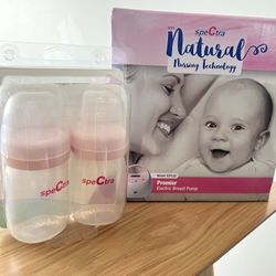 Spectra S2 Plus (Double Electric Breast Pump) + Extra Bottles