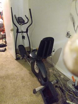 Eptical 2 in 1 exercising machine
