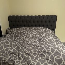 King size bed with mattress