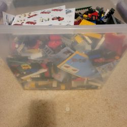 Mixed Box Of Legos 