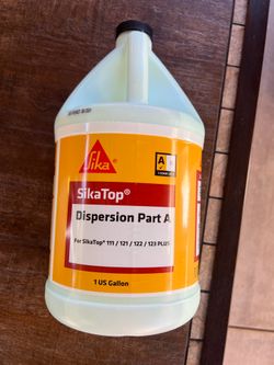 Sika USA Sikatop Dispersion Part A 111 / 121 / 122 / 123 PLUS 1 Gallon Brand New