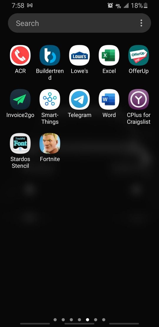 Samsunge Galaxy S9 Phone With Fortnint Instald And Working 
