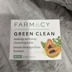 NEW FARMACY GREEN CLEAN MAKEUP MELTAWAY CLEANSING BALM $15!