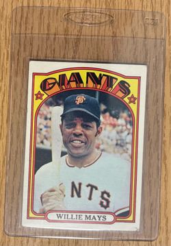 1972 Topps Willie Mayes