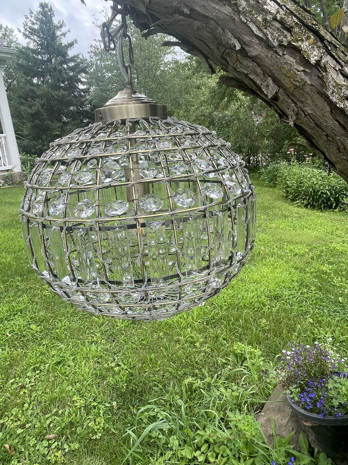 light on the ceiling