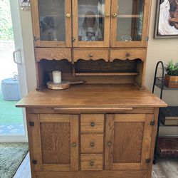Antique Hoosier Hutch