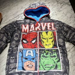 Marvel Puffer Reversible  Jacket 