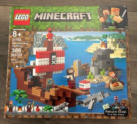 LEGO #21152 MINECRAFT - The Pirate Ship Adventure 100% w/box Complete