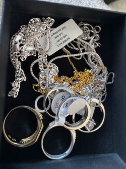 Beautiful Sterling, silver and moissanite jewelry 100% authentic