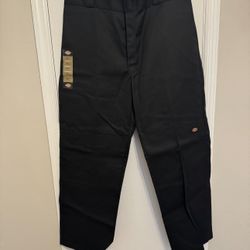 Dickies Men's Loose Fit Straight Leg Double-Knee Work Pants Size 38 x 32