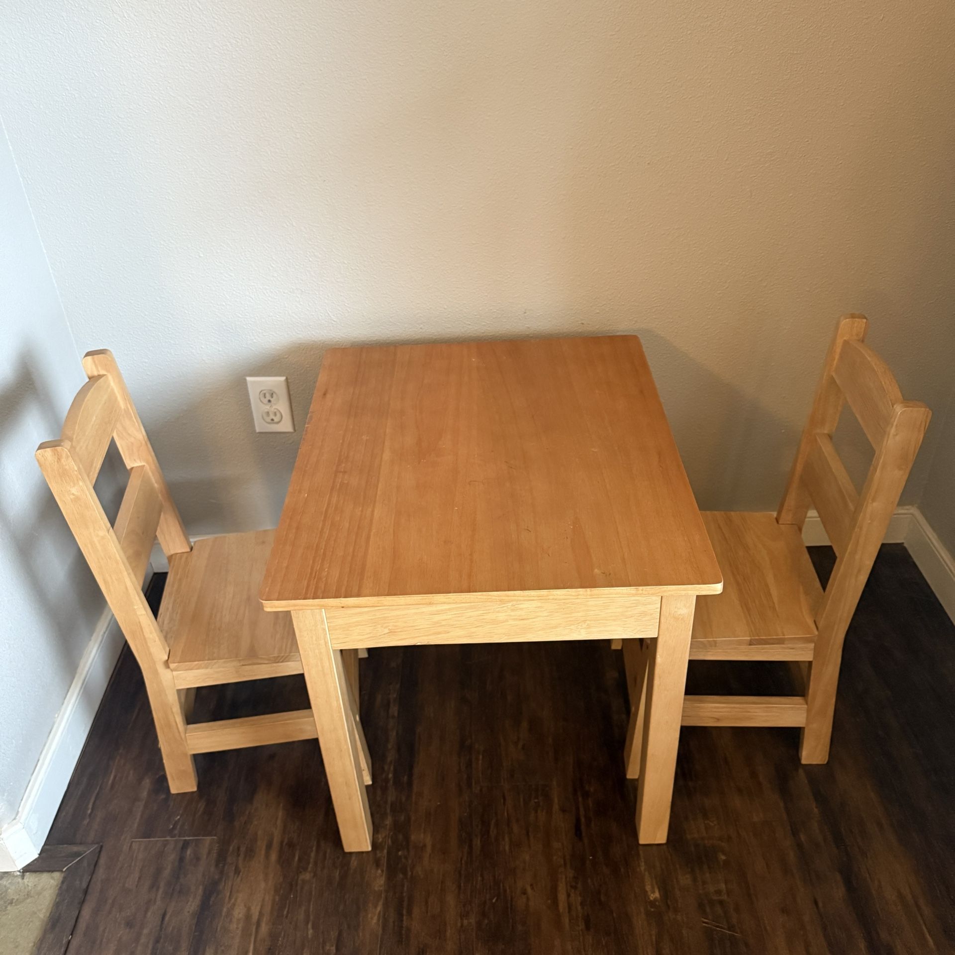 Melissa and Doug Wooden Table and Chairs