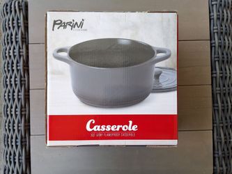 3 quart flame proof casserole with lid