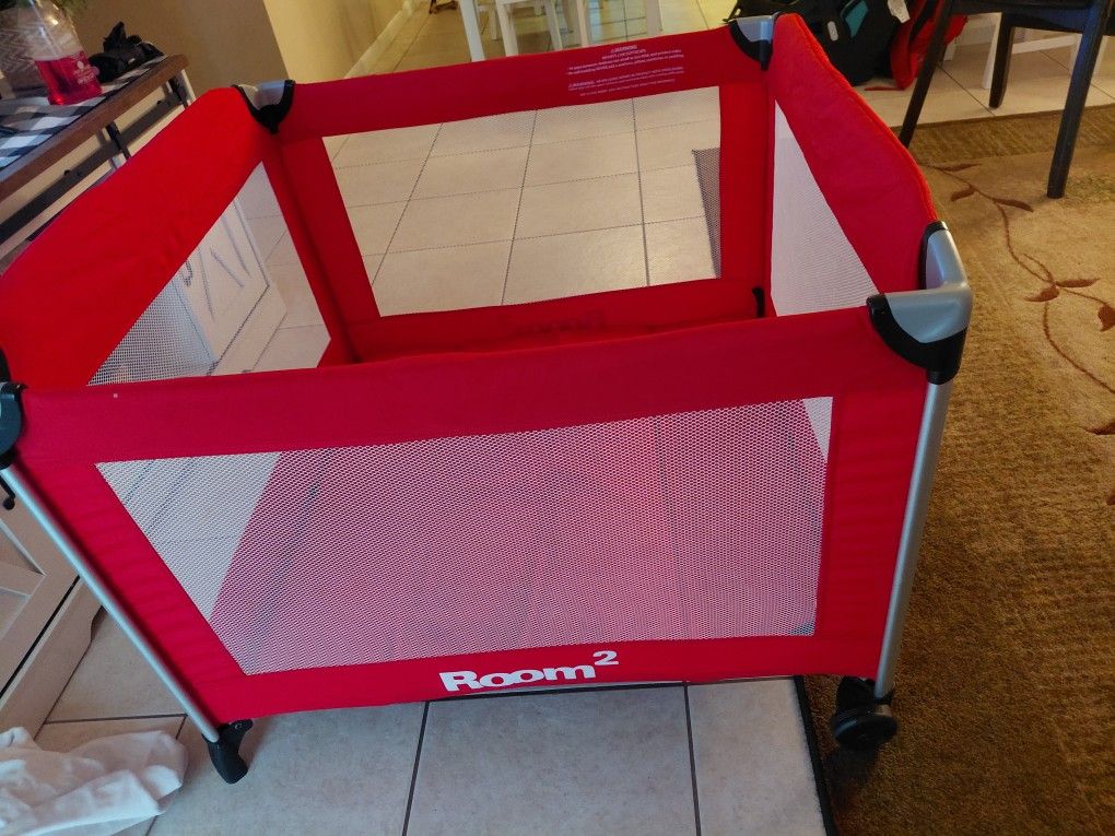 Like New Joovy Room For 2 Pack n Play