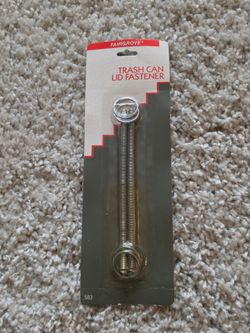 Trash Can Lid Fastener.