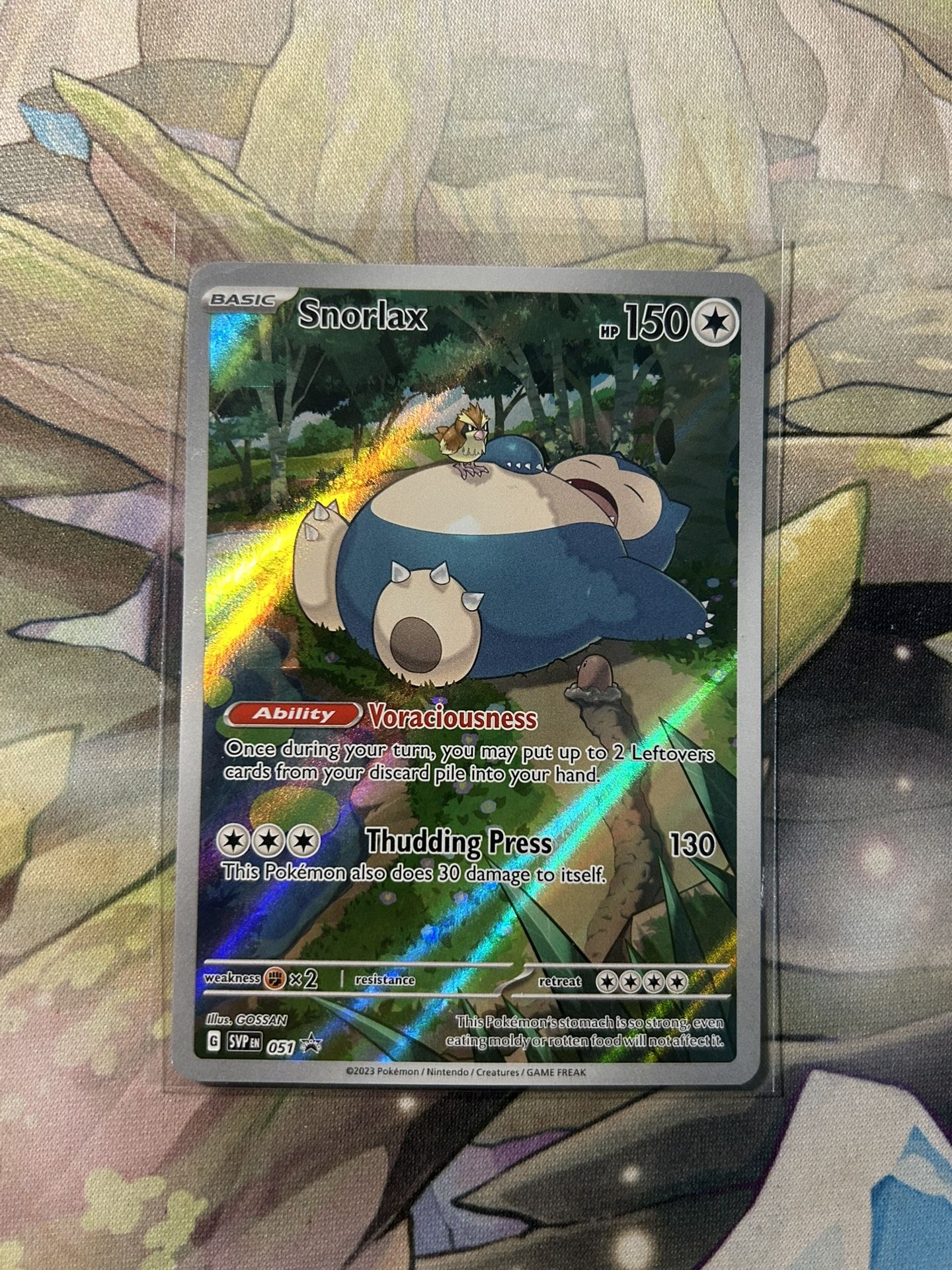 Pokemon Snorlax 151 Promo