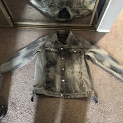grey washed jean jacket 