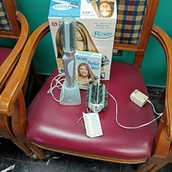 REVO Styler Rotating Hairbrush Hair Straightening Brush Styling Smoothing Volume