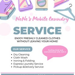 Mobile Laundry At Your Convenience 