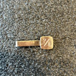 Sterling Silver Tie Or Money Clip 