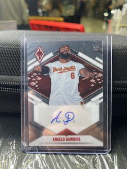 Panini Chronicles WWE Phoenix Auto Angelo Dawkins Auto