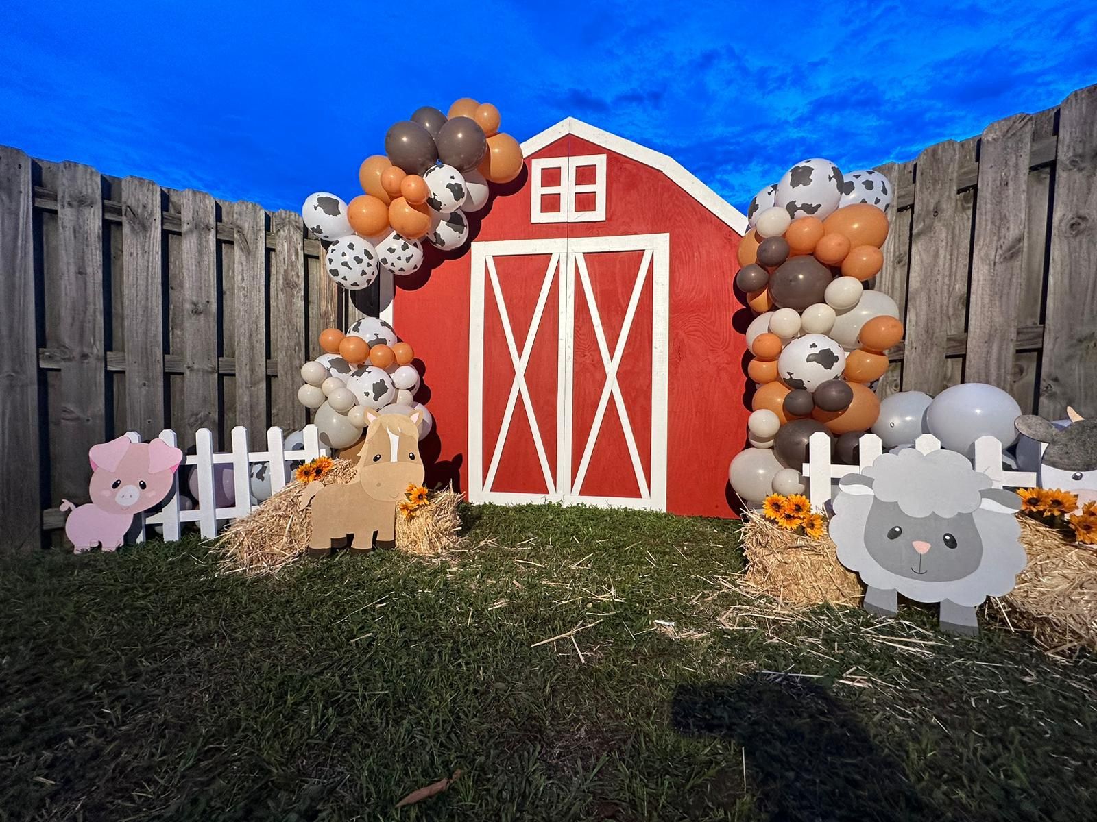 backdrop decoration