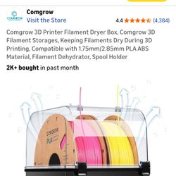 Comgrow 3D Printer Filament Dryer Box