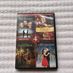 Holiday Romance Collection - Movie 4 Pack !