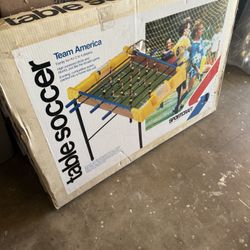 Mini Table Soccer Game. 