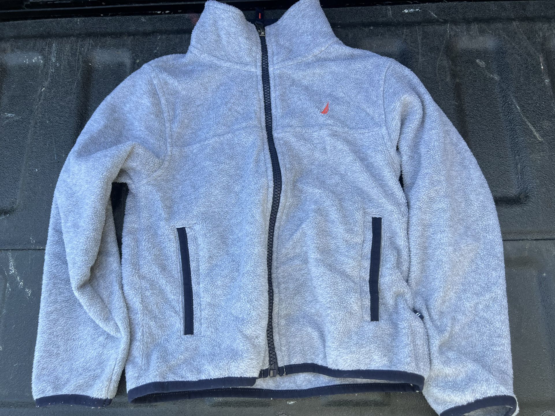Nautica Fleece Zip-Up Jacket, child’s size 4, grey
