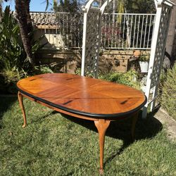 Vintage Wood Dining Table