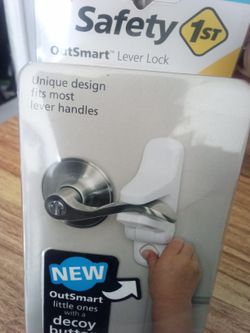 New Safety 1st Outsmart Lever Lock 🔒.