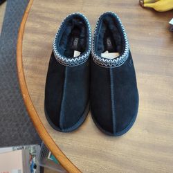 Ladies Ugg Tasman Slipper Black