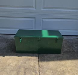 Vintage Military Foot Locker/ Trunk: 1960's
