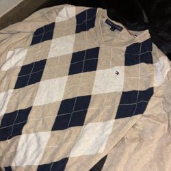 Tommy Hilfiger V Neck Sweater 