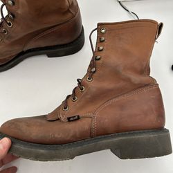 Justin Work Boot Mens’ Size 10