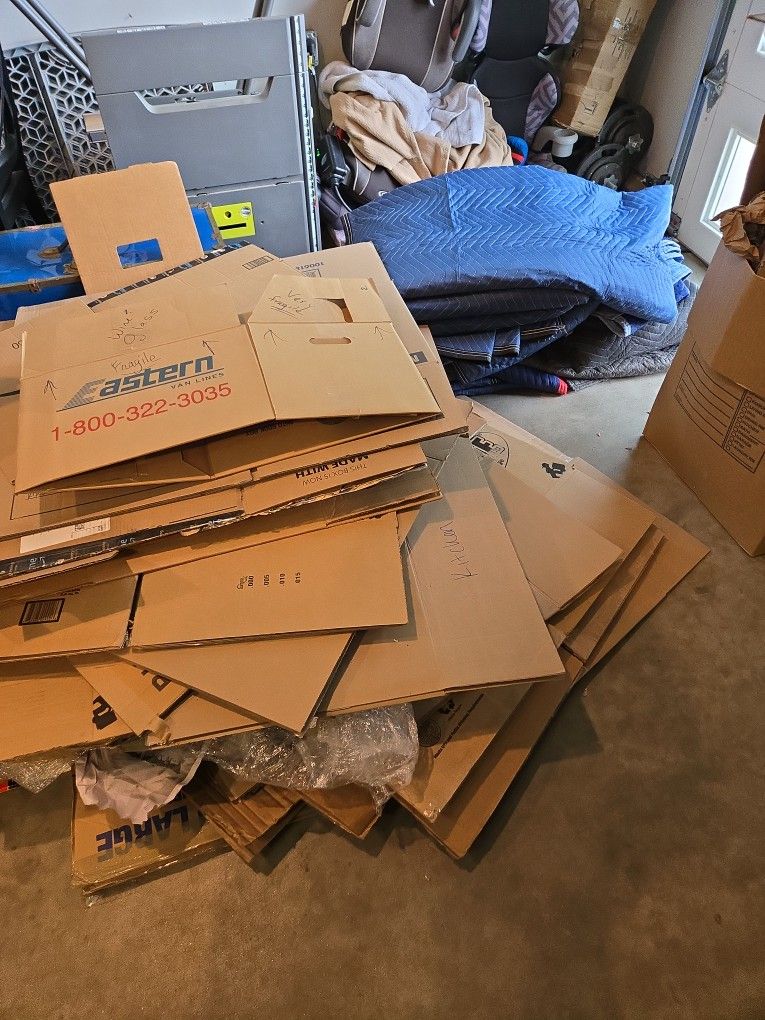 Moving Blankets And Boxes