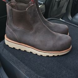 Red Wing Boots Chelsea Traction Tred Light Safety Toe Sz 12 D