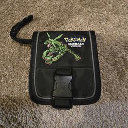 Gameboy Advance SP Rayquaza Pokémon Emerald Carry Cases