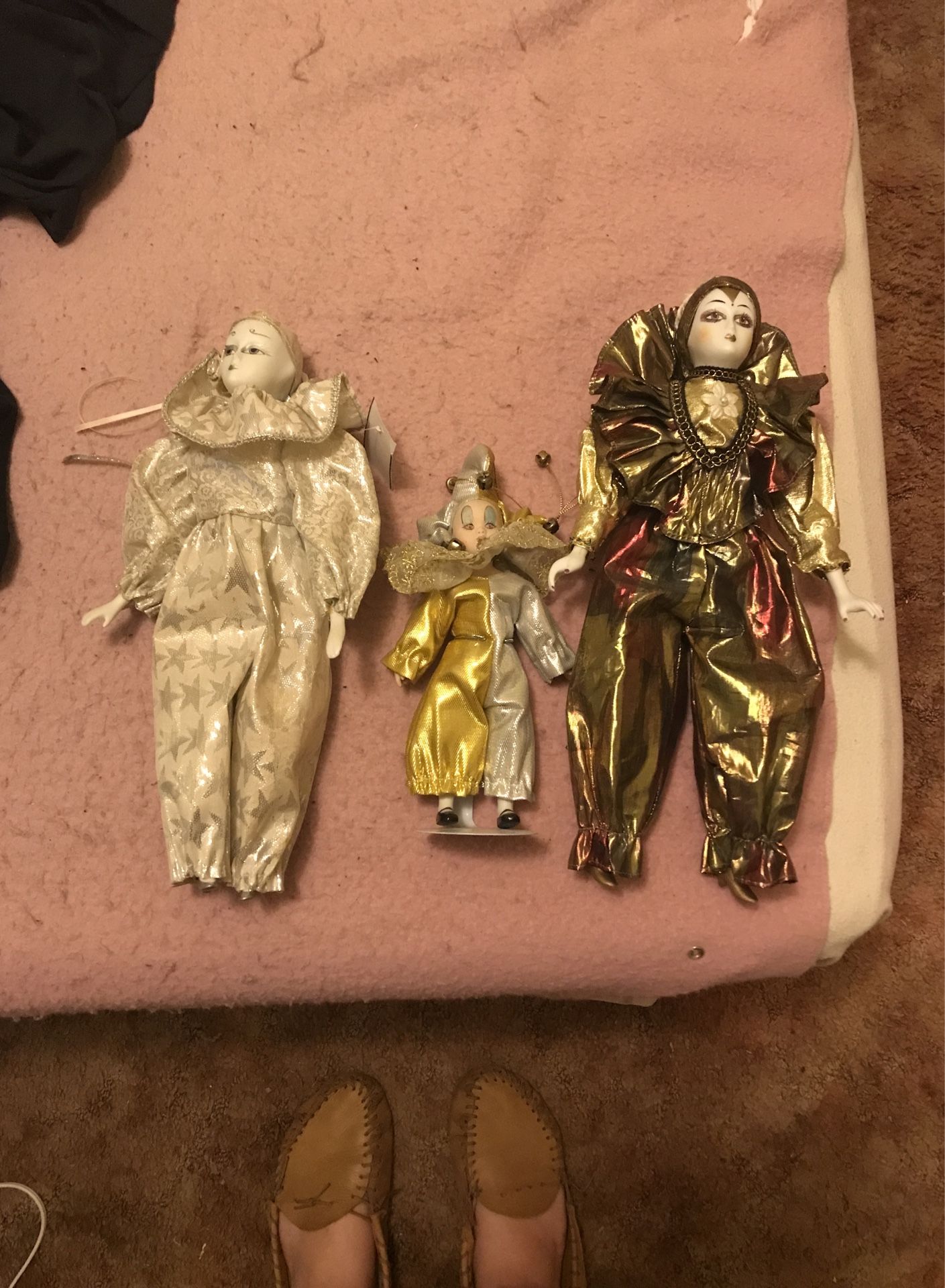 Porcelain Dolls Clown Theme