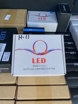 LED HEADLIGHT BULBS TENGO DE TODO TIPO DE MEDIDAS NÚMEROS Y LETRAS 6000K COLOR BLANCOS