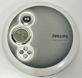 Philips AX2411/17 Portable CD Player 45 Seconds ESP (#1235)
