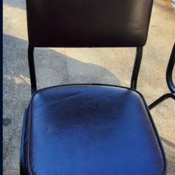 Metal Office Chairs Excellent Condition 
