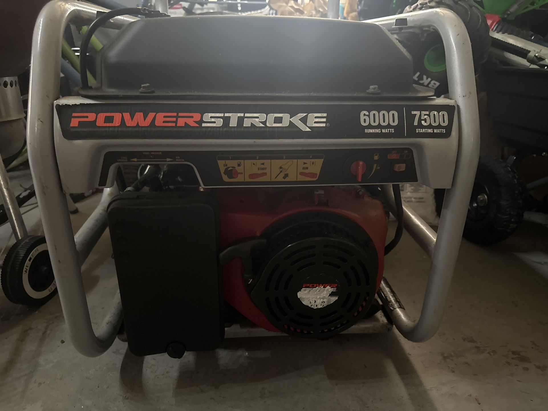 Power stroke 6000 Watt Generator