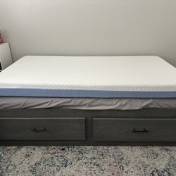 XL Twin Size Day Bed With Storage