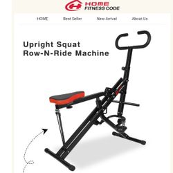 Row-N-Ride Machine for Weight Loss and Muscle Tone