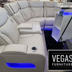 Sectional Power Recliners 