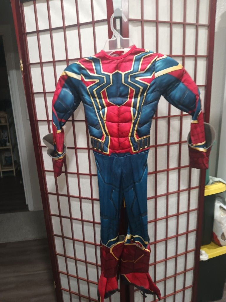 Kids Spiderman Halloween Jumpsuit Only