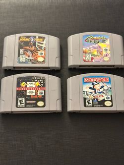 Nintendo 64 Authentic Games