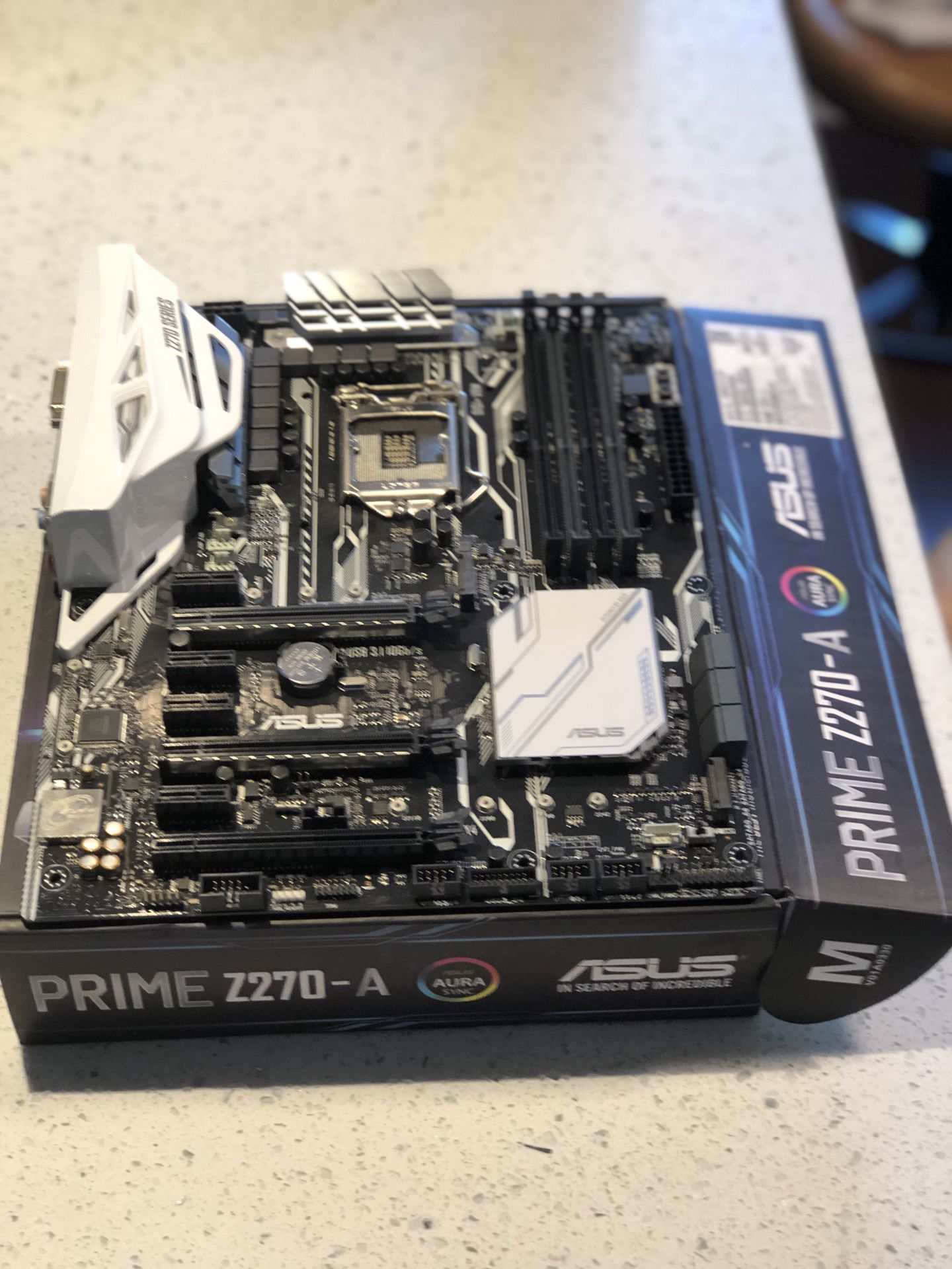 Asus z270A prime RGB 1151 mother board